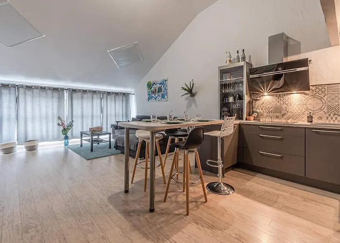 Le Cocon Loft Metz Luxembourg Un-sejour-a-part Apartment Amneville